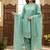 Light- sea-green designer suit
