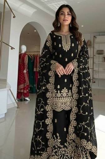 Black & gold premium suit