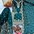 Teal designer festive suit
