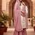 White&pink floral sharara suit