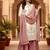 White&pink floral sharara suit