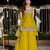 Yellow festive sharara set