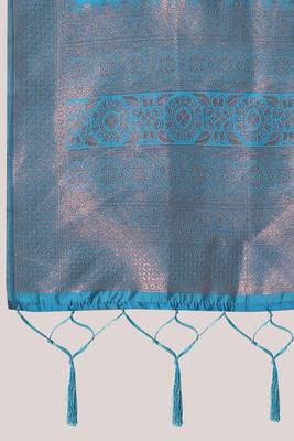 Beautiful South Indian Style ed Half Saree with Blouse and Banarasi Dupatta for Women 2