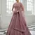 Charming Pink Diamond Work Net Party Wear Lehenga Choli