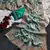 Green Color Embroidered Satin Silk Saree Collection
