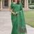 Gajri lillen jacuard work designer party wear saree with unstitched blouse piece