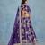 Violet Art Silk Embroidered Semi Stitched Lehenga Choli Size Up To 42