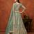 Green Net Embroidered Semi Stitched Lehenga Choli Size Up To 42