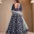 Blue Art Silk Embroidered Semi Stitched Lehenga Choli Size Up To 42