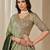 Green Art Silk Embroidered Semi Stitched Lehenga Choli Size Up To 42