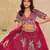 Pink Art Silk Embroidered Semi Stitched Lehenga Choli Size Up To 42