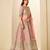 Pink Art Silk Embroidered Semi Stitched Lehenga Choli Size Up To 42