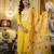 Rayon embroidered salwar kameez in yellow