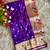 purple color paithani art silk saree with blouse