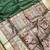 green color tussar art silk saree with blouse