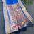 blue color paithani art silk saree with designer blouse