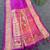 purple color paithani art silk saree with designer blouse