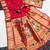 red color paithani art silk saree with designer blouse