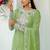 Pista Green CHINNON SILK EMBROIDERY WORK FULLY  SALWAR SUIT