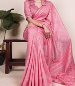 Timeless elegance cotton silk saree with intricate zari weaving