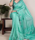 Timeless elegance cotton silk saree with intricate zari weaving