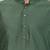 Men's green straight viscose silk kurta