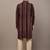 Men’s maroon textured ethnic print kurta
