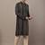 Men’s navy blue textured threadwork kurta