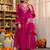 Rani pink festive suit