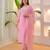 Baby-pink festive suit with heavy dupatta
