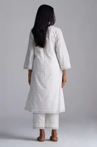 Off-white mul-mul foil printed co-ord set