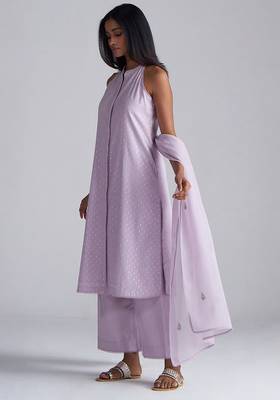 Iris cotton dobby kurta set 4