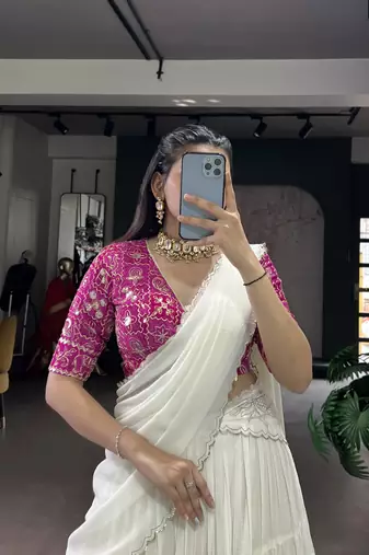 Texture Lehenga Choli