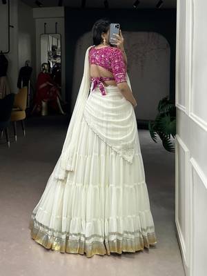 Texture Lehenga Choli 3