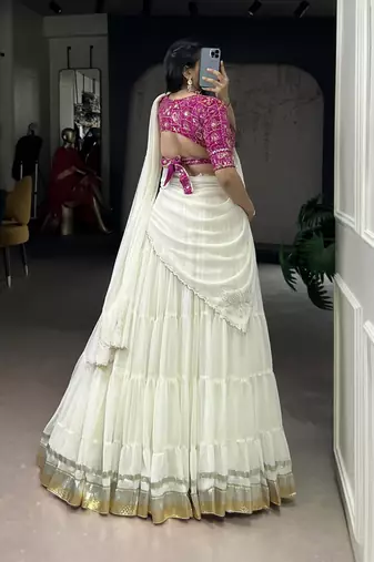 Texture Lehenga Choli