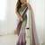 dark wine ready-to-wear candy crush art silk saree with satin art silk blouse