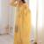Superb Yellow Dori Embroidered Silk Haldi Wear Sharara Suit