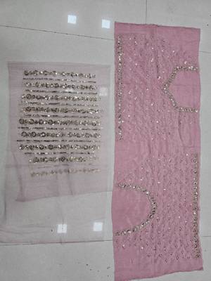 Beautiful Pink Colour Chinon Silk Fabric Multi Thread And Heavy Sequins Lehenga Choli 6