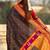 multicolor tilak zari woven soft art silk traditional paithani saree with unstitched blouse