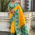 multicolor peacock zari woven soft art silk festive wear saree with unstitched blouse
