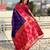 multicolor peacock zari woven soft art silk festive wear saree with unstitched blouse