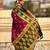 multicolor peacock zari woven soft art silk festive wear saree with unstitched blouse