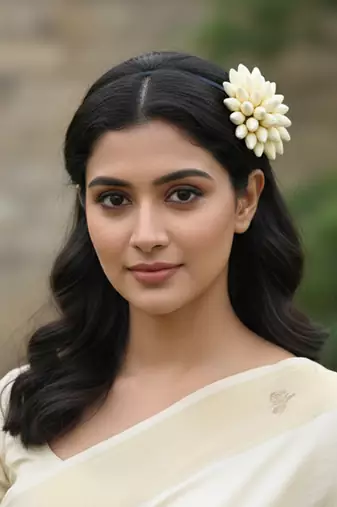 Artificial jasmine head band