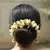 Green orchids gajra