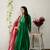 Green chanderi embroidered kurta sets
