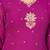 Purple organza embroidered kurta sets