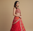 Multicolor Zari Sequin Georgette Lehenga set with choli and dupatta