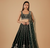Ornate Teal Sequin Lehenga Set