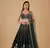 Ornate Teal Sequin Lehenga Set
