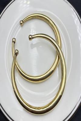 Gold tone anklet kada bracelet 2